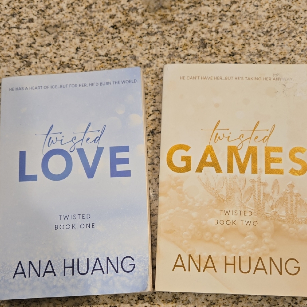 Twisted Love Twisted Games Paperback Books #1 & #2 -Ana Huang